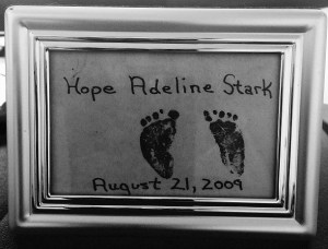 Her tiny, perfect prints